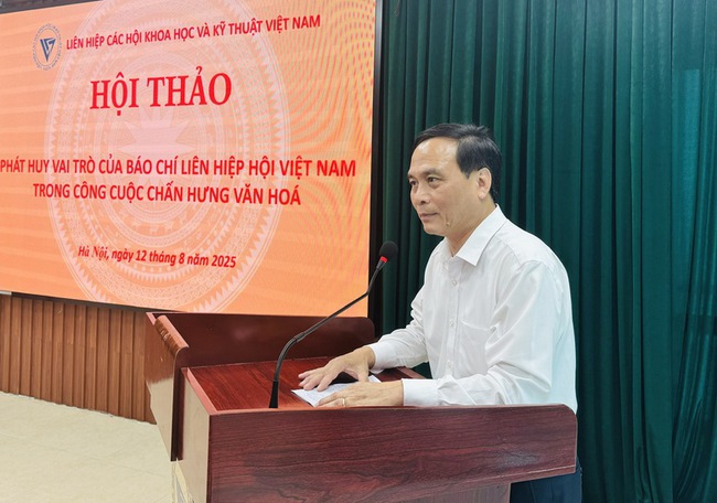 Phát huy vai trò của báo chí trong công cuộc chấn hưng văn hóa - Ảnh 1. Phát huy vai trò của báo chí trong công cuộc chấn hưng văn hóa - Ảnh 1.
