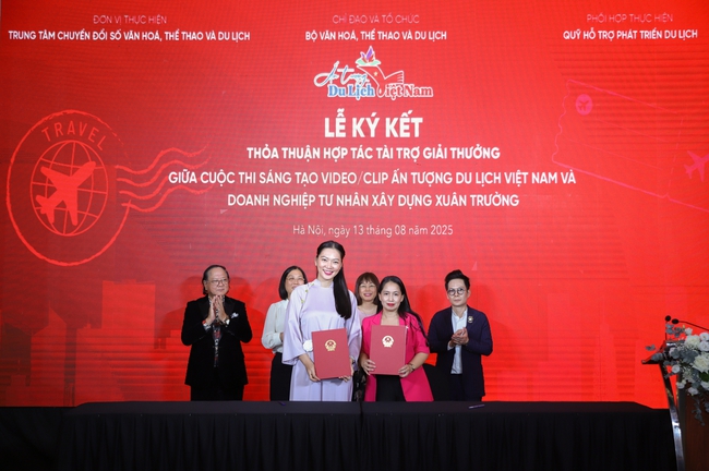 Doanh nghiệp tư nhân xây dựng Xuân Trường: Sẵn sàng đồng hành để Cuộc thi sáng tạo video/clip "Ấn tượng du lịch Việt Nam" trở thành dấu ấn lan tỏa toàn cầu - Ảnh 1. Doanh nghiệp tư nhân xây dựng Xuân Trường: Sẵn sàng đồng hành để Cuộc thi sáng tạo video/clip "Ấn tượng du lịch Việt Nam" trở thành dấu ấn lan tỏa toàn cầu - Ảnh 1.