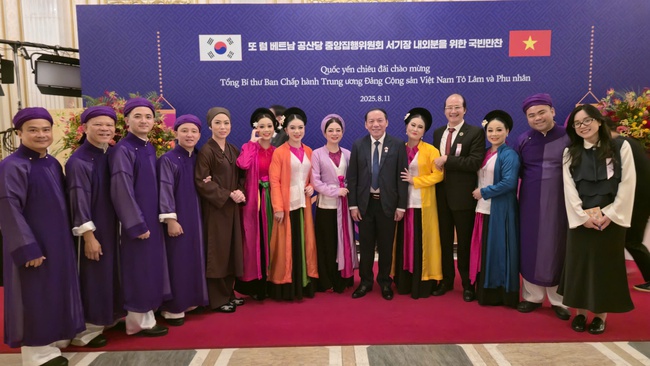 Dấu hợp tác văn hóa trong khuôn khổ chuyến thăm cấp Nhà nước tới Hàn Quốc của Tổng Bí thư Tô Lâm và Phu nhân - Ảnh 4.