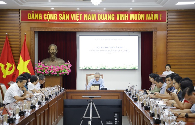 Chuyển đổi số trong lĩnh vực Văn hóa: Phát triển văn hóa như một ngành kinh tế trong kỷ nguyên số thông qua công nghiệp văn hóa - Ảnh 1.