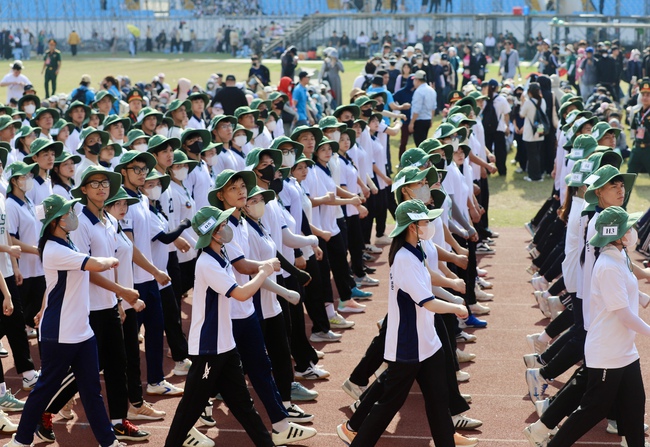 13 khối quần chúng, nghệ thuật hợp luyện chuẩn bị cho Lễ diễu binh, diễu hành Kỷ niệm 80 năm Quốc khánh - Ảnh 10.