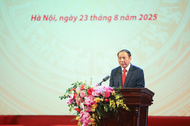 Chùm ảnh: Lễ kỷ niệm 80 năm Ngày truyền thống Ngành Văn hóa - Ảnh 10. Chùm ảnh: Lễ kỷ niệm 80 năm Ngày truyền thống Ngành Văn hóa - Ảnh 10.