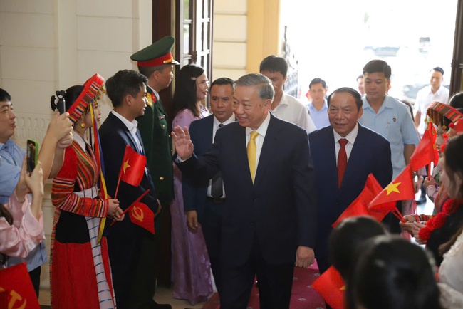 Tổng Bí thư Tô Lâm, Thủ tướng Phạm Minh Chính dự Lễ kỷ niệm 80 năm Ngày truyền thống Ngành Văn hóa - Ảnh 1.