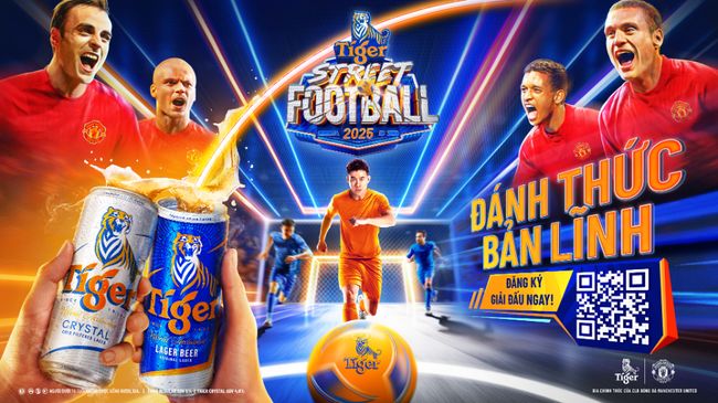 Khởi tranh giải đấu bóng đá đường phố Tiger Street Football 2025 - Ảnh 1. Khởi tranh giải đấu bóng đá đường phố Tiger Street Football 2025 - Ảnh 1.