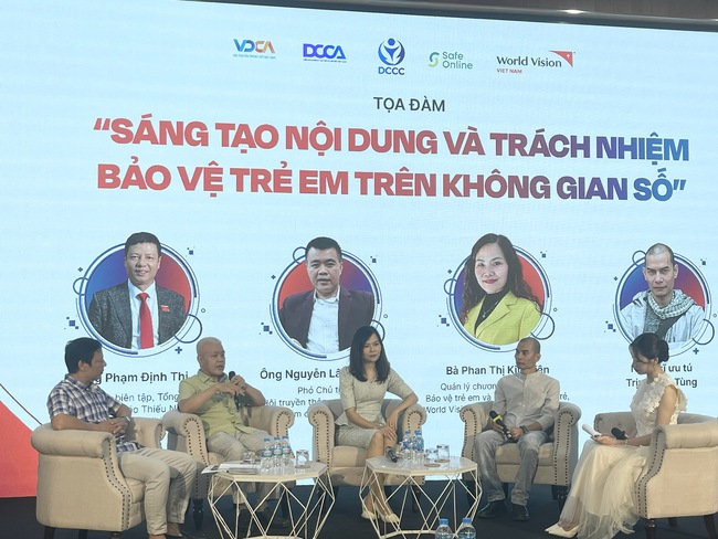 Ra mắt Mạng lưới Sáng tạo Nội dung số Vì trẻ em: Bảo vệ trẻ em trên không gian số - Ảnh 3. Ra mắt Mạng lưới Sáng tạo Nội dung số Vì trẻ em: Bảo vệ trẻ em trên không gian số - Ảnh 3.