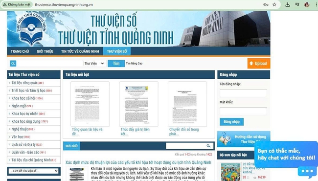 Hiệu quả trong công tác chuyển đổi số tại Thư viện tỉnh Quảng Ninh - Ảnh 3. Hiệu quả trong công tác chuyển đổi số tại Thư viện tỉnh Quảng Ninh - Ảnh 3.