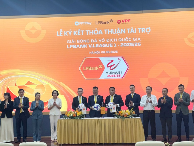 LPBank V-League 1 - 2025/26 công bố nhận diện thương hiệu mùa giải mới - Ảnh 2. LPBank V-League 1 - 2025/26 công bố nhận diện thương hiệu mùa giải mới - Ảnh 2.
