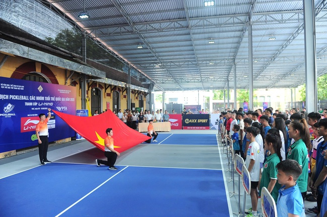 Khai mạc Giải Vô địch Pickleball các nhóm tuổi trẻ quốc gia năm 2025 - Ảnh 1. Khai mạc Giải Vô địch Pickleball các nhóm tuổi trẻ quốc gia năm 2025 - Ảnh 1.