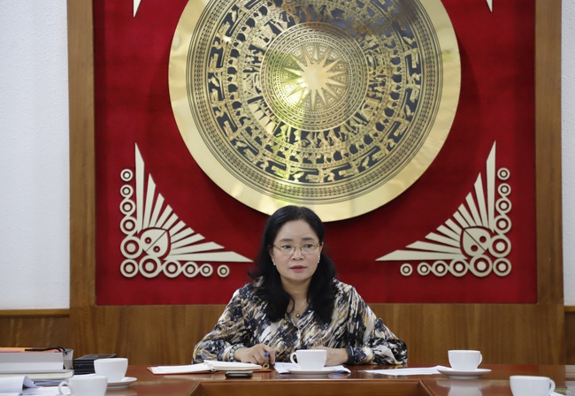 Thứ trưởng Trịnh Thị Thủy: Chủ động, tích cực chuẩn bị Đại hội thi đua yêu nước của Bộ VHTTDL lần thứ IV - Ảnh 4. Thứ trưởng Trịnh Thị Thủy: Chủ động, tích cực chuẩn bị Đại hội thi đua yêu nước của Bộ VHTTDL lần thứ IV - Ảnh 4.