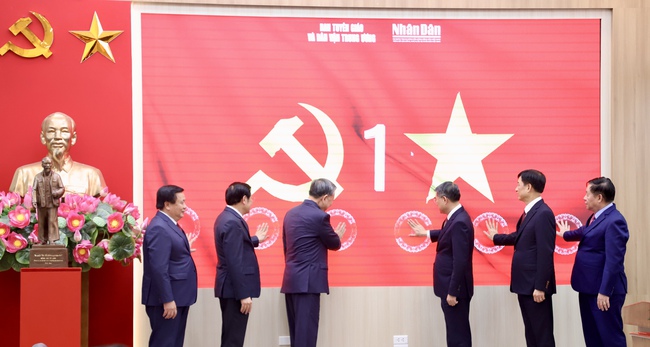 Tổng Bí thư Tô Lâm dự lễ ra mắt Trang thông tin điện tử &quot;Đảng Cộng sản Việt Nam - Đại hội XIV&quot; - Ảnh 5.