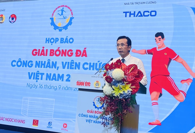 Khởi tranh Giải bóng đá công nhân, viên chức Việt Nam 2025 - Ảnh 2. Khởi tranh Giải bóng đá công nhân, viên chức Việt Nam 2025 - Ảnh 2.