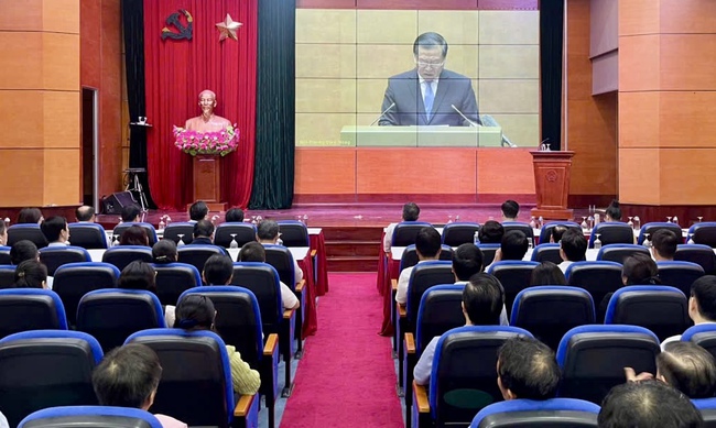 Hội nghị toàn quốc quán triệt 4 Nghị quyết của Bộ Chính trị - Ảnh 3.