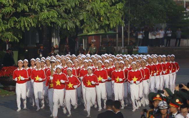 Tổ chức trọng thể Lễ kỷ niệm 80 năm Quốc khánh nước Cộng hòa xã hội chủ nghĩa Việt Nam - Ảnh 4. Tổ chức trọng thể Lễ kỷ niệm 80 năm Quốc khánh nước Cộng hòa xã hội chủ nghĩa Việt Nam - Ảnh 4.