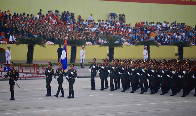 Đoàn quân nhân 4 nước diễu binh trên Quảng trường Ba Đình ngày 2/9 - Ảnh 7. Đoàn quân nhân 4 nước diễu binh trên Quảng trường Ba Đình ngày 2/9 - Ảnh 7.