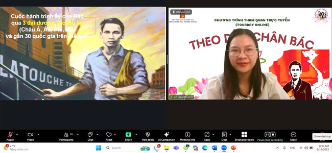 Tourday Online “Theo dấu chân Bác” - Hoạt động ý nghĩa của Bảo tàng Lịch sử Quốc gia dành cho học sinh - Ảnh 13.