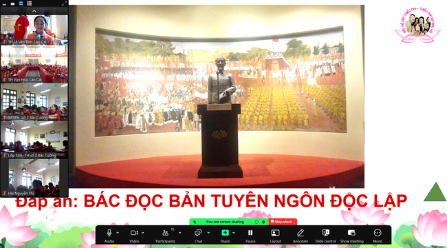 Tourday Online “Theo dấu chân Bác” - Hoạt động ý nghĩa của Bảo tàng Lịch sử Quốc gia dành cho học sinh - Ảnh 7.