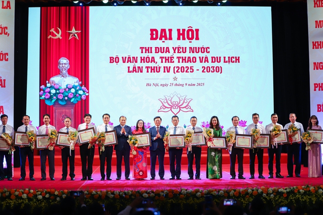 Vinh danh các tập thể cá nhân tiêu biểu tại Đại hội thi đua yêu nước Bộ VHTTDL lần thứ IV, năm 2025 - Ảnh 5.