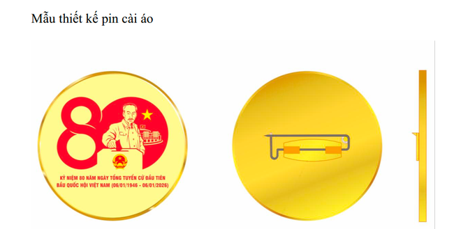 Phê duyệt mẫu biểu trưng sử dụng trong các hoạt động tuyên truyền kỷ niệm 80 năm Ngày Tổng tuyển cử đầu tiên bầu Quốc hội Việt Nam - Ảnh 4. Phê duyệt mẫu biểu trưng sử dụng trong các hoạt động tuyên truyền kỷ niệm 80 năm Ngày Tổng tuyển cử đầu tiên bầu Quốc hội Việt Nam - Ảnh 4.
