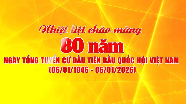 Phê duyệt mẫu biểu trưng sử dụng trong các hoạt động tuyên truyền Kỷ niệm 80 năm Ngày Tổng tuyển cử đầu tiên bầu Quốc hội Việt Nam - Ảnh 1. Phê duyệt mẫu biểu trưng sử dụng trong các hoạt động tuyên truyền Kỷ niệm 80 năm Ngày Tổng tuyển cử đầu tiên bầu Quốc hội Việt Nam - Ảnh 1.
