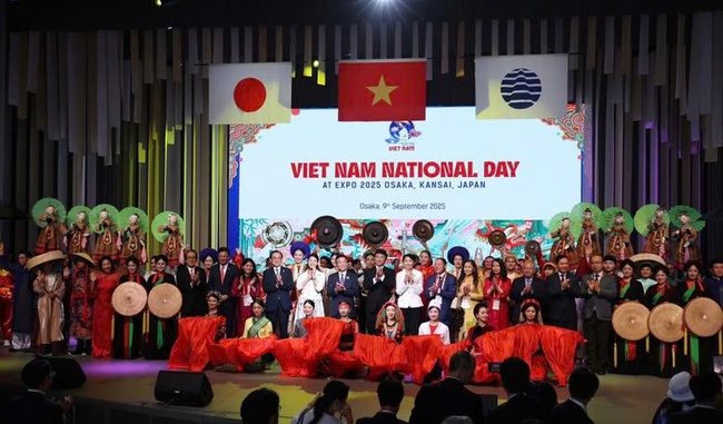Khai mạc Ngày Quốc gia Việt Nam tại World EXPO Osaka 2025: Chia sẻ những câu chuyện đầy tự hào về đất nước Việt Nam - Ảnh 10. Khai mạc Ngày Quốc gia Việt Nam tại World EXPO Osaka 2025: Chia sẻ những câu chuyện đầy tự hào về đất nước Việt Nam - Ảnh 10.