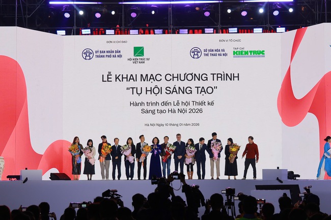 Chương trình “Tụ hội Sáng tạo” - khởi động hành trình đến với Lễ hội Thiết kế Sáng tạo 2026 - Ảnh 4. Chương trình “Tụ hội Sáng tạo” - khởi động hành trình đến với Lễ hội Thiết kế Sáng tạo 2026 - Ảnh 4.