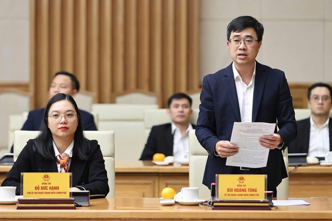 Thủ tướng Phạm Minh Chính làm việc với Ban Chấp hành Đoàn Thanh niên Chính phủ - Ảnh 3. Thủ tướng Phạm Minh Chính làm việc với Ban Chấp hành Đoàn Thanh niên Chính phủ - Ảnh 3.