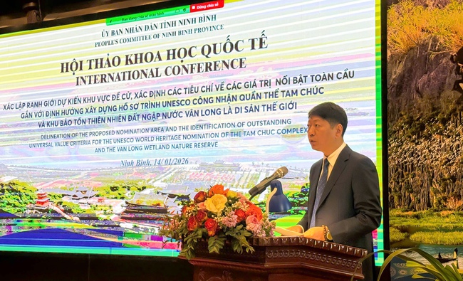 Xác lập giá trị nổi bật toàn cầu của Quần thể Tam Chúc – Vân Long hướng tới Di sản thế giới - Ảnh 2.