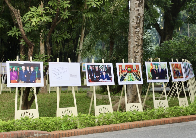 Đặc sắc không gian triển lãm chào mừng Đại hội đại biểu toàn quốc lần thứ XIV của Đảng và 76 năm quan hệ Việt Nam – Liên bang Nga  - Ảnh 20.