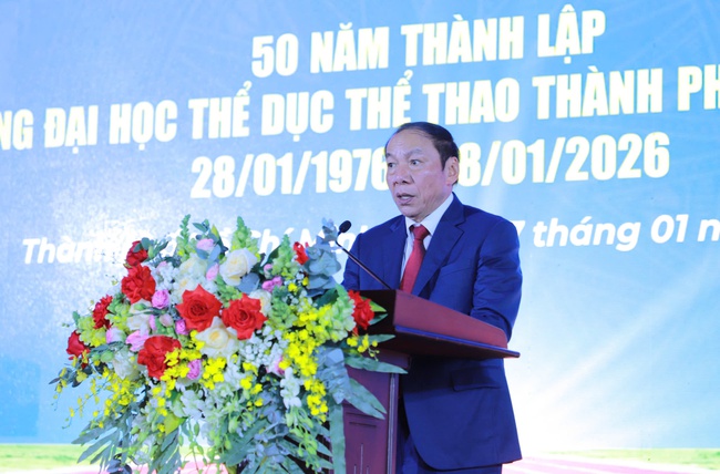 Trường Đại học Thể dục Thể thao TP.HCM: Nửa thế kỷ bền bỉ kiến tạo giá trị cho Thể thao Việt Nam - Ảnh 12.