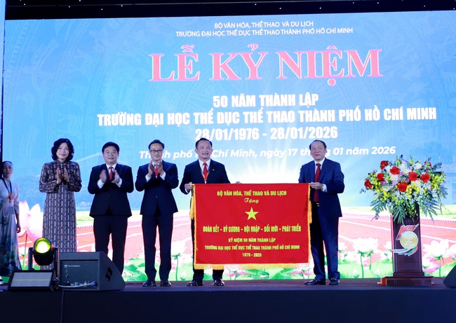 Trường Đại học Thể dục Thể thao TP.HCM: Nửa thế kỷ bền bỉ kiến tạo giá trị cho Thể thao Việt Nam - Ảnh 13.