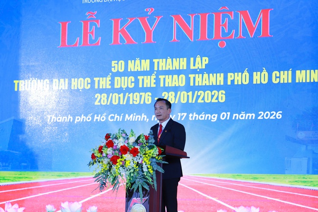 Trường Đại học Thể dục Thể thao TP.HCM: Nửa thế kỷ bền bỉ kiến tạo giá trị cho Thể thao Việt Nam - Ảnh 6.