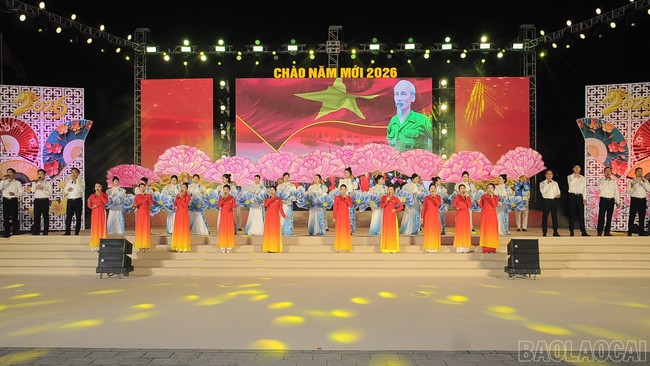 Lào Cai: Đa dạng hoạt động mừng Đảng, mừng Xuân Bính Ngọ 2026 - Ảnh 1.