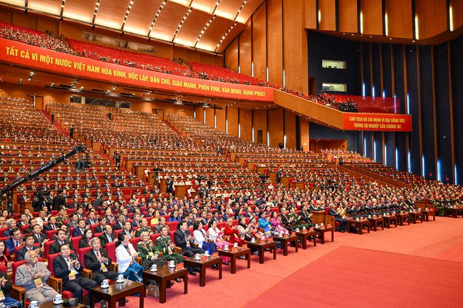 Bế mạc Đại hội đại biểu toàn quốc lần thứ XIV của Đảng - Ảnh 1.