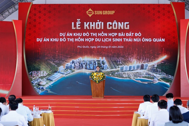 Thủ tướng dự lễ khởi công khu đô thị hỗn hợp Bãi Đất Đỏ và Khu đô thị hỗn hợp du lịch sinh thái Núi Ông Quán - Ảnh 2. Thủ tướng dự lễ khởi công khu đô thị hỗn hợp Bãi Đất Đỏ và Khu đô thị hỗn hợp du lịch sinh thái Núi Ông Quán - Ảnh 2.