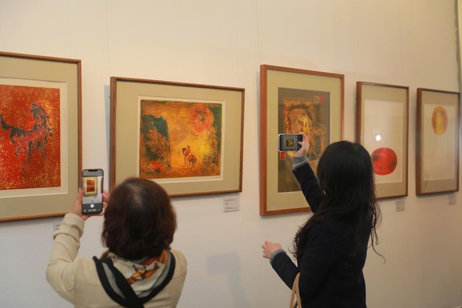 Trưng bày 60 tác phẩm tại triển lãm "Ngựa trong nghệ thuật tạo hình" - Ảnh 9.