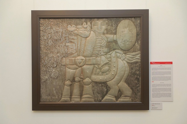 Trưng bày 60 tác phẩm tại triển lãm "Ngựa trong nghệ thuật tạo hình" - Ảnh 5.