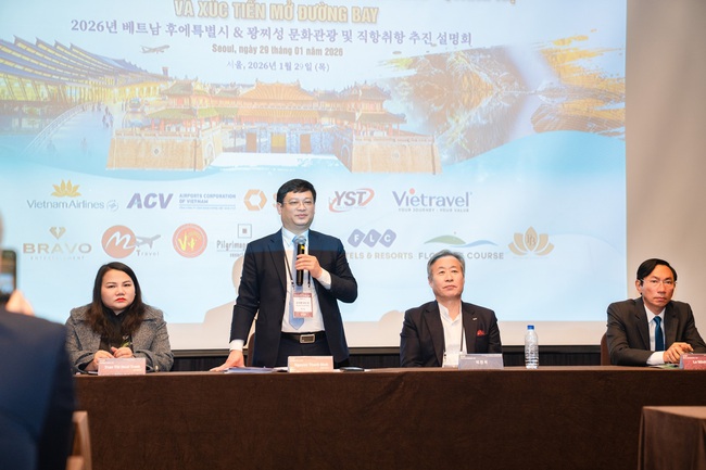 Giới thiệu du lịch và xúc tiến mở đường bay Hàn Quốc - Huế - Ảnh 2.