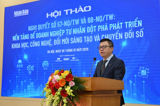 Hoàn thiện thể chế, gỡ bỏ rào cản cho doanh nghiệp tư nhân đột phá phát triển khoa học, công nghệ, đổi mới sáng tạo và chuyển đổi số - Ảnh 2.