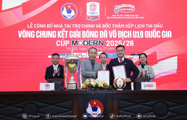 Khởi tranh VCK giải Bóng đá vô địch U19 Quốc gia – Cup Morden 2025/26 - Ảnh 1.