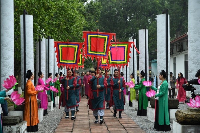 "Tống cựu nghinh tân" - Tái hiện các nghi lễ truyền thống trong cung đình - Ảnh 4.