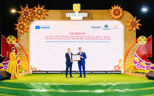 Rực rỡ Đường hoa Tết tại di sản Hoàng thành Thăng Long - Ảnh 5.