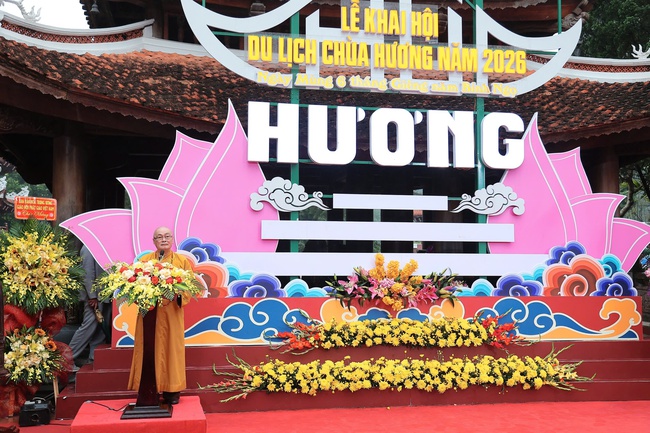 Chính thức khai hội Chùa Hương năm 2026 - Ảnh 3.