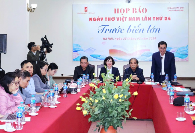 Ngày thơ Việt Nam lần thứ 24 năm 2026 sẽ diễn ra tại tỉnh Quảng Ninh - Ảnh 3. Ngày thơ Việt Nam lần thứ 24 năm 2026 sẽ diễn ra tại tỉnh Quảng Ninh - Ảnh 3.