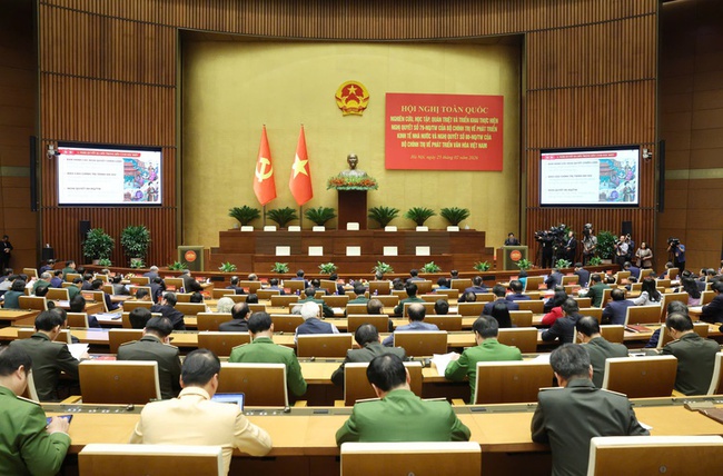 Hơn 2 triệu đại biểu tham dự Hội nghị toàn quốc quán triệt, triển khai thực hiện Nghị quyết số 79 và 80 của Bộ Chính trị - Ảnh 1. Hơn 2 triệu đại biểu tham dự Hội nghị toàn quốc quán triệt, triển khai thực hiện Nghị quyết số 79 và 80 của Bộ Chính trị - Ảnh 1.