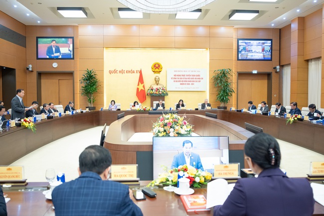 Đảm bảo công tác bầu cử ĐBQH khóa XVI và đại biểu HĐND các cấp được đồng bộ, thống nhất trên phạm vi cả nước - Ảnh 1. Đảm bảo công tác bầu cử ĐBQH khóa XVI và đại biểu HĐND các cấp được đồng bộ, thống nhất trên phạm vi cả nước - Ảnh 1.