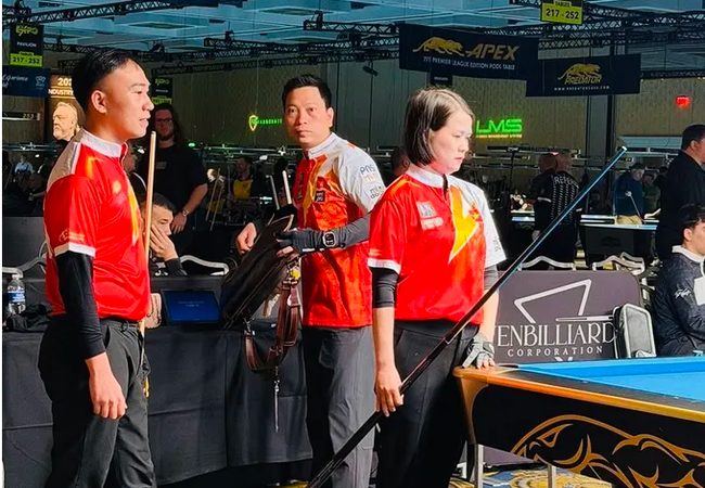 Đội tuyển Việt Nam thắng Hà Lan trong trận khai mạc giải pool 10 bi đồng đội thế giới 2026 - Ảnh 1. Đội tuyển Việt Nam thắng Hà Lan trong trận khai mạc giải pool 10 bi đồng đội thế giới 2026 - Ảnh 1.