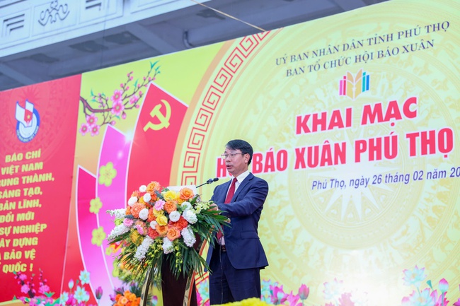 Phú Thọ khai mạc Hội báo Xuân 2026 - Ảnh 3.