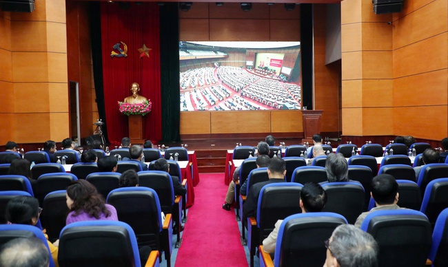 Hội nghị toàn quốc nghiên cứu, học tập, quán triệt và triển khai thực hiện Nghị quyết Đại hội XIV của Đảng - Ảnh 2.