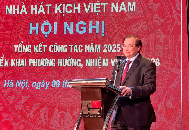 Nhà hát Kịch Việt Nam đạt nhiều thành tựu quan trọng trong năm 2025 - Ảnh 1.