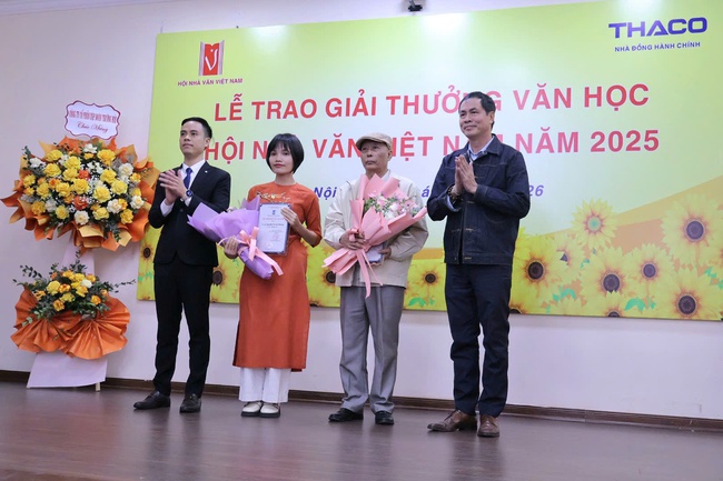 Vinh danh các tác giả, tác phẩm tiêu biểu tại Giải thưởng văn học Hội Nhà văn Việt Nam năm 2025  - Ảnh 3.